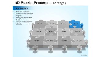 PowerPoint Presentation Process Puzzle Process Ppt Template