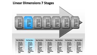 PowerPoint Slide Sales Linear Dimensions Ppt Slide Designs