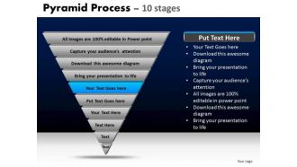 PowerPoint Templates Diagram Pyramid Process Ppt Backgrounds