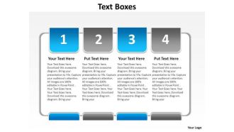 PowerPoint Templates Marketing Text Boxes Ppt Themes