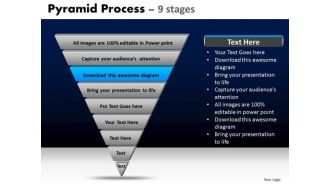 PowerPoint Templates Strategy Pyramid Ppt Process