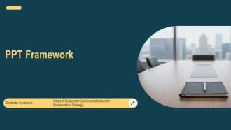 PPT Framework PPT Template VM