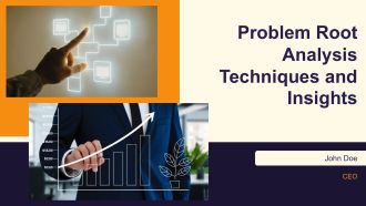 Problem Root Analysis Techniques And Insights PPT Structure AT