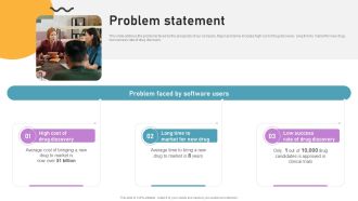 Problem Statement Cloud Based Predictive Analytics Software Pitch Deck