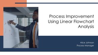 Process Improvement Using Linear Flowchart Analysis PPT Summary AT