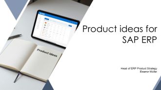 Product Ideas For SAP ERP PPT Outline VM