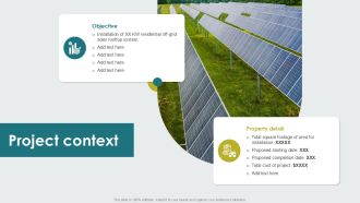 Project Context PPT Sample SS