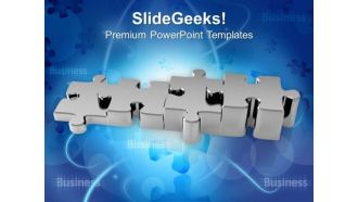 Puzzle Showing Growth Of Market PowerPoint Templates Ppt Backgrounds For Slides 0513