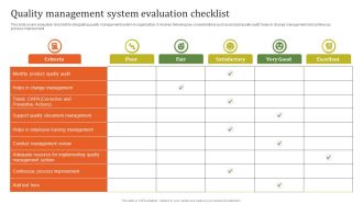 Quality Management Executing Effective Quality Enhancement Mockup Pdf