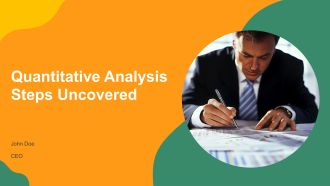 Quantitative Analysis Steps Uncovered PPT Example AT
