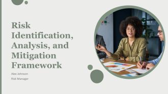 Risk Identification Analysis And Mitigation Framework PPT Structure AT