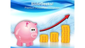 Saving With Money Growth Business PowerPoint Templates And PowerPoint Themes 0912