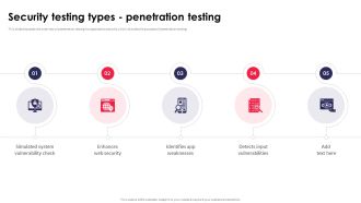 Security Testing Types Penetration Testing Application Security Testing