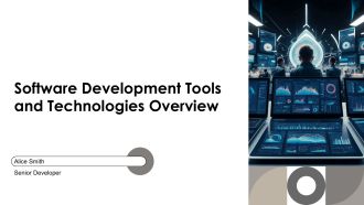 Software Development Tools And Technologies Overview PPT Template AT