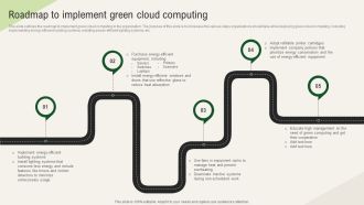 Solar Computing IT Roadmap To Implement Green Cloud Computing