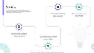Solution Cloud Communication Company Business Model BMC SS V
