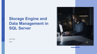 Storage Engine And Data Management In Sql Server PPT Template AT
