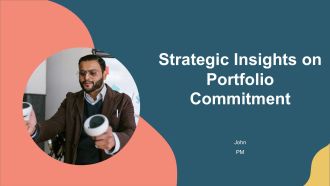 Strategic Insights On Portfolio Commitment PPT Structure AT