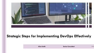 Strategic Steps For Implementing Devops Effectively PPT Slides AT