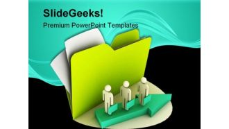 Success Icon Business PowerPoint Template 1110
