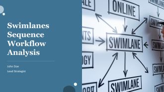 Swimlanes Sequence Workflow Analysis PPT Sample AT
