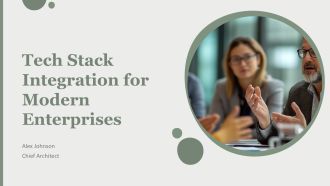 Tech Stack Integration For Modern Enterprises PPT Summary AT