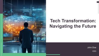 Tech Transformation Navigating The Future PPT Sample AT