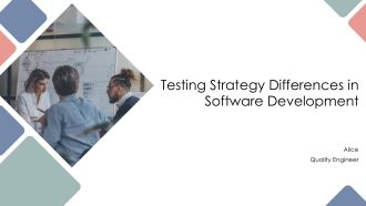 Testing Strategy Differences In Software Development PPT Template AT