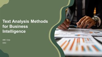 Text Analysis Methods For Business Intelligence PPT Structure AT