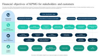 The Ultimate Guide To KPMG Financial Objectives Of KPMG For Stakeholders Strategy SS V
