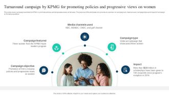 The Ultimate Guide To KPMG Turnaround Campaign By KPMG For Promoting Strategy SS V