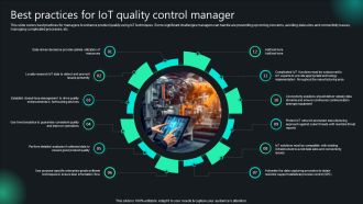Unlocking Potential IoTs Application Best Practices For IoT Quality Control Manager IoT SS V