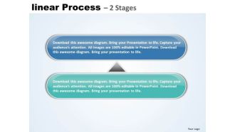 Usa Ppt Background Linear Process 2 Phase Diagram Business Plan PowerPoint 1 Graphic