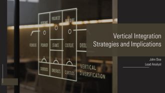 Vertical Integration Strategies And Implications PPT Sample AT