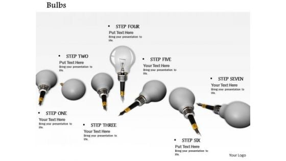 0814 Stock Photo Creative Idea Bulb Conceptual Image PowerPoint Slide