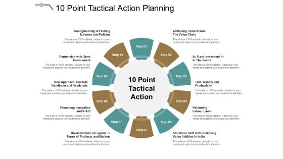 10 Point Tactical Action Planning Ppt PowerPoint Presentation Styles Information 10 Point Tactical Action Planning Ppt PowerPoint Presentation Styles Information