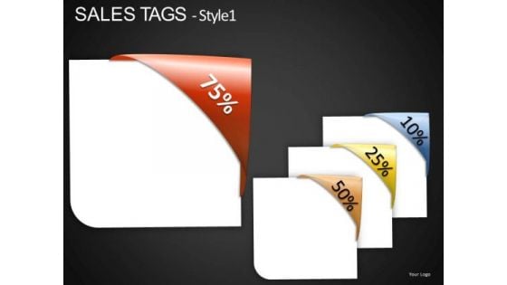 10 Percent To 75 Percent Off Tags PowerPoint Slides Editable Ppt Templates