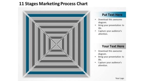 11 Stages Marketing Process Chart Ppt Real Estate Agent Business Plan PowerPoint Templates