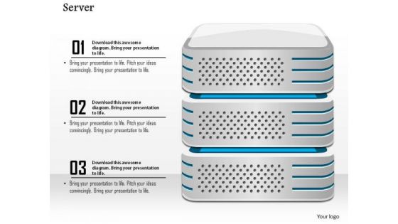 1 Image Of 3 Servers For Compute With Applications Running Inside Them Ppt Slides