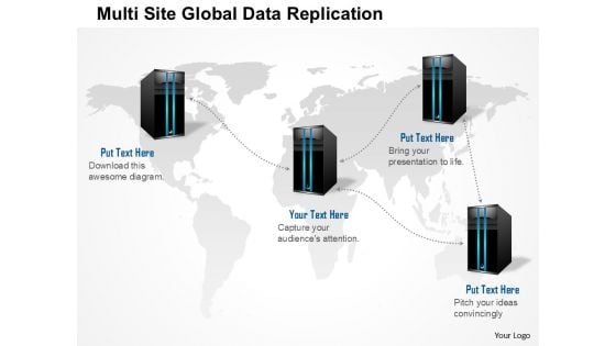 1 Multi Site Global Data Replication Storage Networking Between Data Centers Ppt Slide 1 Multi Site Global Data Replication Storage Networking Between Data Centers Ppt Slide