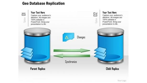 1 Replication Of Data From Primary To Replica With Changes Being Sent Over Network Ppt Slides