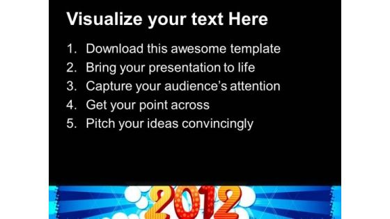 2012 Abstract Background PowerPoint Templates And PowerPoint Themes 0412