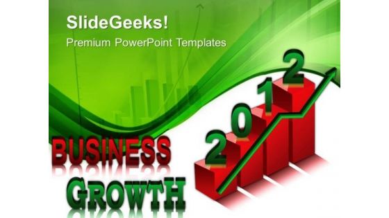 2012 Business Growth Success PowerPoint Templates And PowerPoint Themes 0612