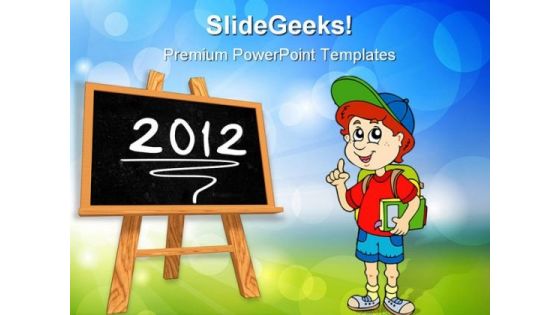 2012 Education Children PowerPoint Templates And PowerPoint Backgrounds 1011