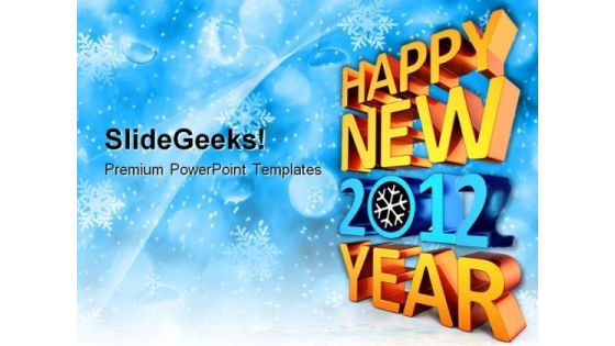 2012 New Year01 Background PowerPoint Templates And PowerPoint Backgrounds 1011