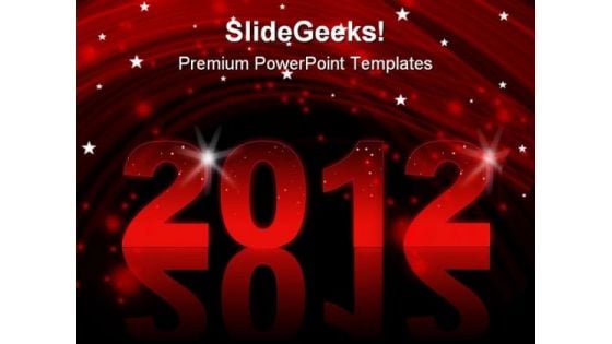 2012 New Year Abstract PowerPoint Templates And PowerPoint Backgrounds 1011