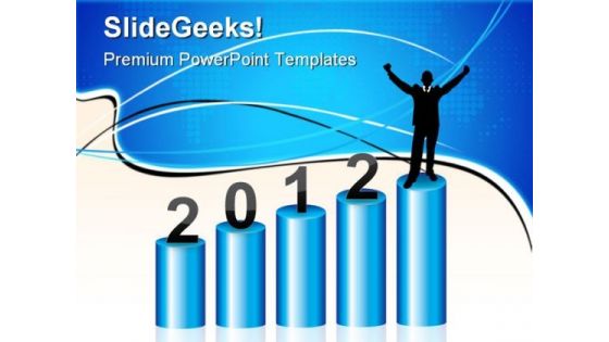 2012 Winner Business PowerPoint Templates And PowerPoint Backgrounds 1211