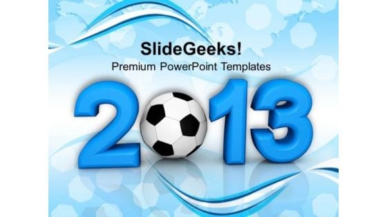 2013 Football Championship Game PowerPoint Templates And PowerPoint Themes 1112