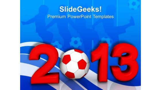2013 Football Sports Game PowerPoint Templates And PowerPoint Themes 1112