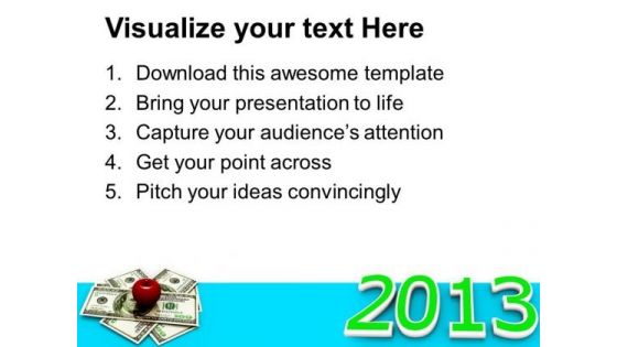 2013 Rising Cost Of Education Future PowerPoint Templates And PowerPoint Themes 1112